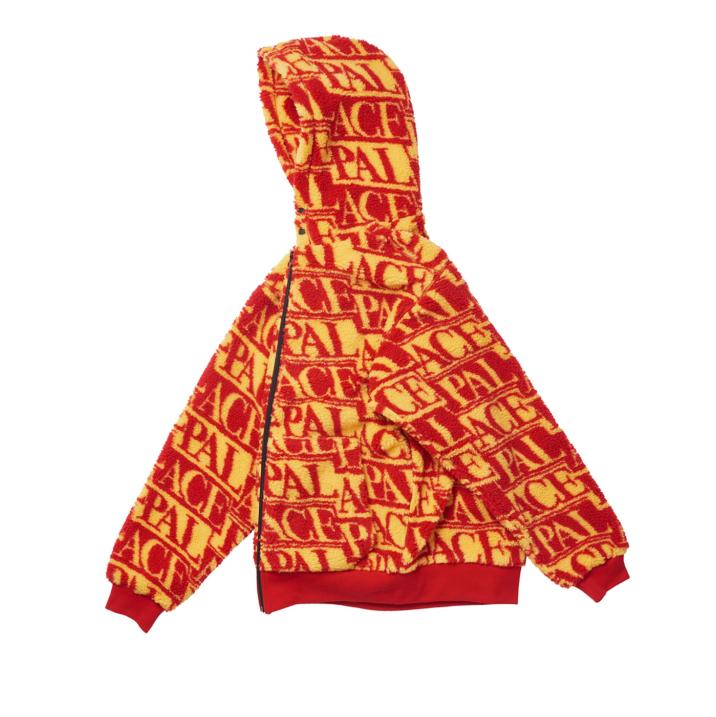 Thumbnail J-ARD FLEECE JACKET RED / YELLOW one color