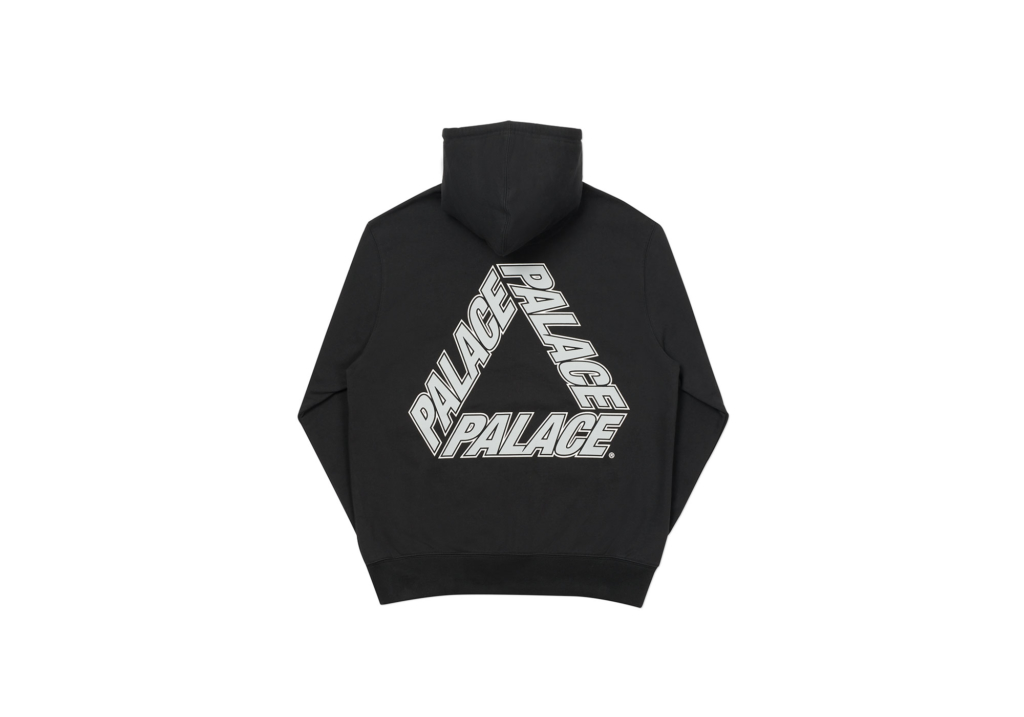 Palace P-3 Snake Applique Hood Black