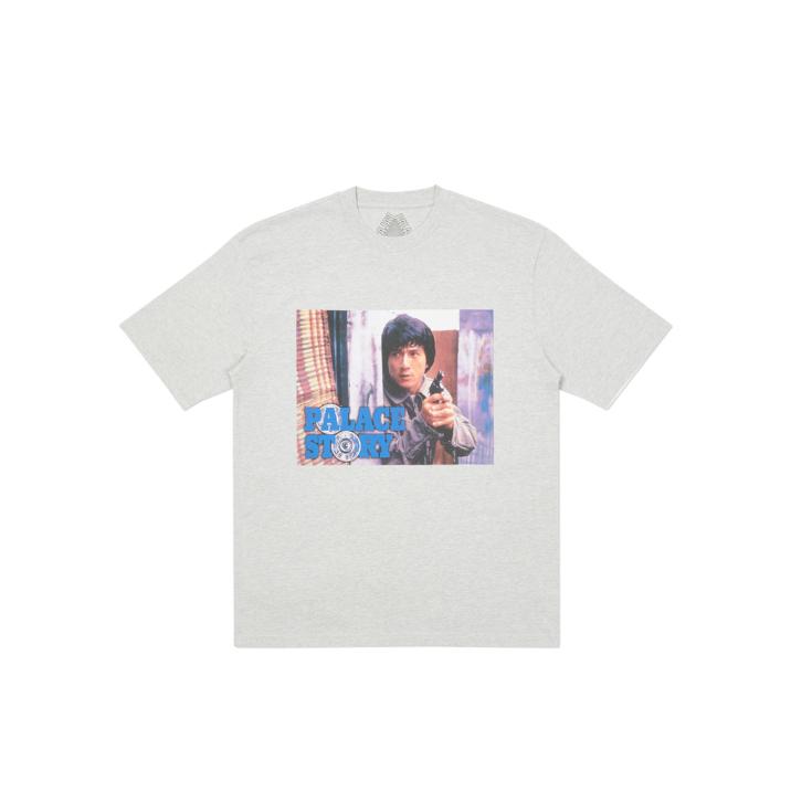 PALACE STORY T-SHIRT GREY MARL one color
