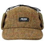 Thumbnail HARRIS TWEED EARFLAP 4-PANEL BROWN one color