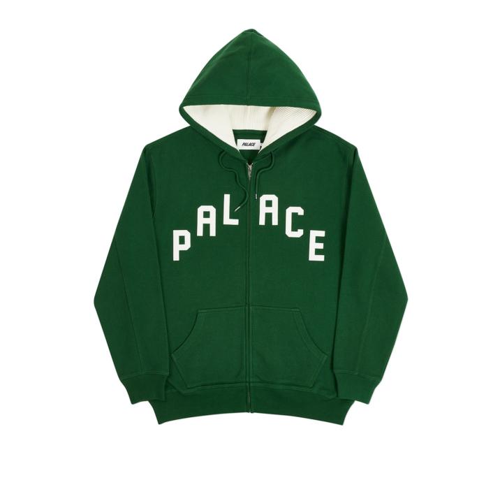 Thumbnail ALAS ZIP HOOD GREEN one color