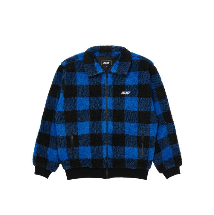 Thumbnail P-LUMBER JACKET BLUE / BLACK one color