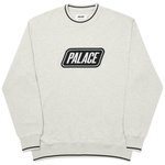 Thumbnail DAS PALACE WAFFLE CREW GREY MARL one color