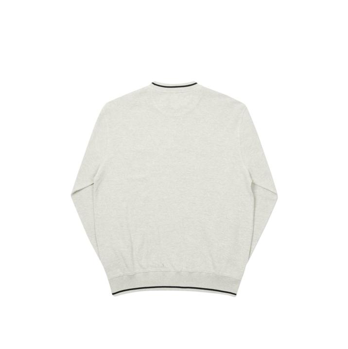 Thumbnail DAS PALACE WAFFLE CREW GREY MARL one color