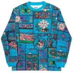 Thumbnail MUCHAS GLASSIAS WAFFLE LONGSLEEVE BLUE one color