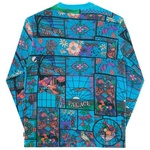 Thumbnail MUCHAS GLASSIAS WAFFLE LONGSLEEVE BLUE one color