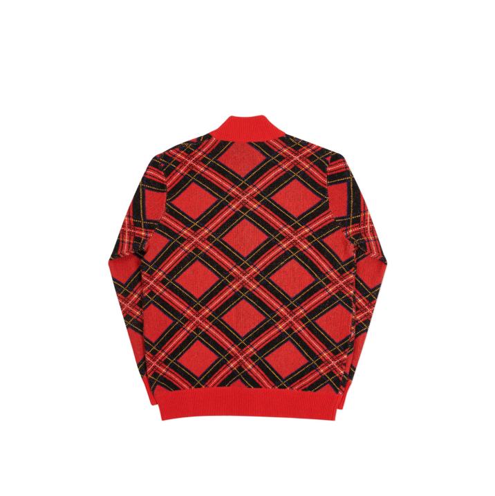Thumbnail DOUBLE CROSS KNIT RED one color
