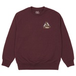 Thumbnail BASICALLY A TRI-FERG CREW BURGUNDY one color