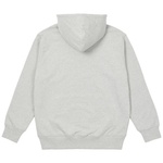 Thumbnail DROP SHOULDER DENIM APPLIQUE HOOD GREY MARL one color