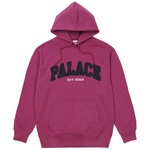 Thumbnail DROP SHOULDER DENIM APPLIQUE HOOD PINK one color