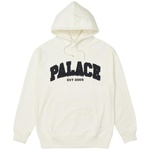 Thumbnail DROP SHOULDER DENIM APPLIQUE HOOD WHITE one color