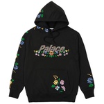 Thumbnail FLOWER STITCH HOOD BLACK one color