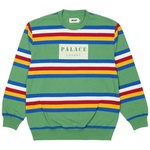 Thumbnail RAINBOW STRIPE LONGSLEEVE GREEN one color