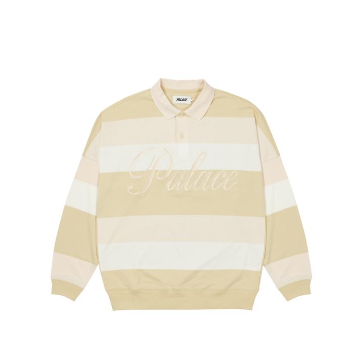 Thumbnail CLASSIC STRIPE DROP SHOULDER POLO CREAMS one color