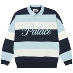 Thumbnail CLASSIC STRIPE DROP SHOULDER POLO BLUES one color