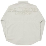 Thumbnail WASHED DROP SHOULDER CORD SHIRT WHITE one color