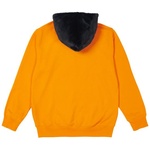 Thumbnail FAUX FUR HOOD ORANGE / BLUE one color