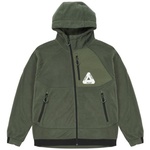 Thumbnail POLAR FLEECE ASYMMETRIC JACKET GREEN one color