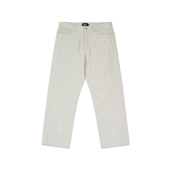 Thumbnail WASHED CORD TROUSER WHITE one color