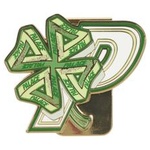 Thumbnail STRIKE IT LUCKY MONEY CLIP GOLD / GREEN / WHITE one color