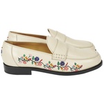 Thumbnail FLOWER STITCH LOAFER WHITE one color