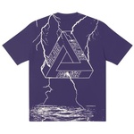 Thumbnail TRI-STRIKE T-SHIRT PURPLE one color