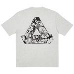 Thumbnail TRI-HEADS T-SHIRT GREY MARL one color