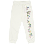 Thumbnail FLOWER STITCH JOGGERS WHITE one color