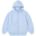 Thumbnail SHERPA HOODED JACKET LIGHT BLUE one color