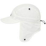 Thumbnail GRID FLEECE REVERSIBLE EARFLAP HAT WHITE one color