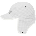 Thumbnail GRID FLEECE REVERSIBLE EARFLAP HAT WHITE one color