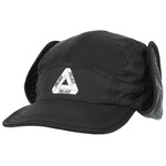 Thumbnail GRID FLEECE REVERSIBLE EARFLAP HAT BLACK one color