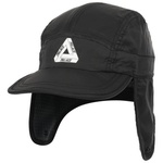 Thumbnail GRID FLEECE REVERSIBLE EARFLAP HAT BLACK one color