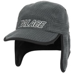 Thumbnail GRID FLEECE REVERSIBLE EARFLAP HAT BLACK one color