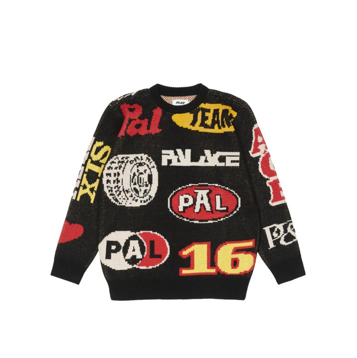 Thumbnail GASSED KNIT BLACK one color