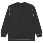 Thumbnail DOUBLE COLLAR LONGSLEEVE TOP BLACK one color
