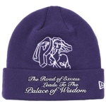 Thumbnail P-STATUE NEW ERA BEANIE PURPLE one color