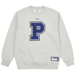 Thumbnail VARSITY APPLIQUE CREW GREY MARL one color