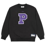 Thumbnail VARSITY APPLIQUE CREW BLACK one color