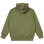 Thumbnail SPELL OUT CHENILLE HOOD OLIVE one color
