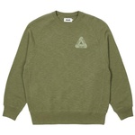 Thumbnail TRI-FERG SLUB CREW OLIVE one color