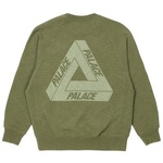 Thumbnail TRI-FERG SLUB CREW OLIVE one color