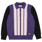 Thumbnail PALACE LONDON KNITTED POLO PURPLE one color