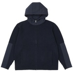 Thumbnail MARINE ZIP HOOD KNIT NAVY one color