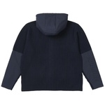Thumbnail MARINE ZIP HOOD KNIT NAVY one color