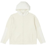 Thumbnail MARINE ZIP HOOD KNIT BONE one color