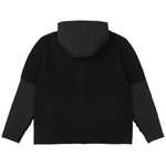 Thumbnail MARINE ZIP HOOD KNIT BLACK one color