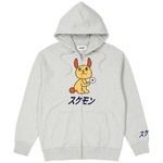 Thumbnail CUTE ZIP HOOD GREY MARL one color