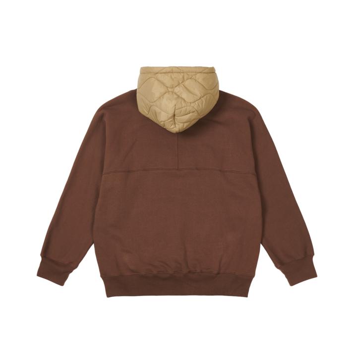 Thumbnail BAFFLED HOOD BROWN one color