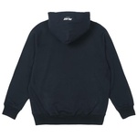 Thumbnail 1/4 ZIP COTTON PANEL HOOD NAVY one color